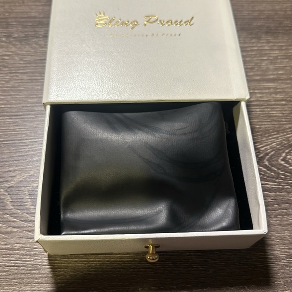 Men’s 22” Black Gold Cuban Style Necklace - Picture 4 of 4